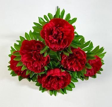 Букет пиона "Крепыш" 6 цветков от магазина KALINA являющийся официальным дистрибьютором в России 