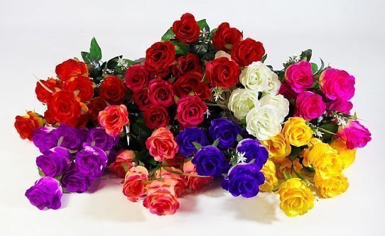 Букет роз "Гармония" 9 цветков от магазина KALINA являющийся официальным дистрибьютором в России 