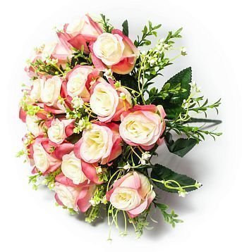 Букет розы "Адель" 18 веток 18 цветков от магазина KALINA являющийся официальным дистрибьютором в России 