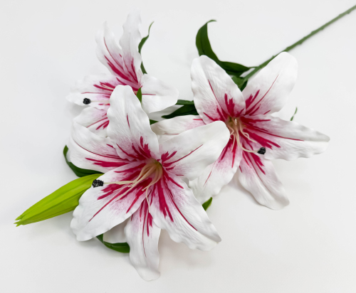 Лилия ветка "Волнистая" 3 цветка