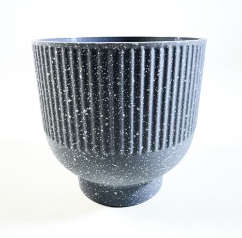 Кашпо "Вельвет" 2 серый 1,3L