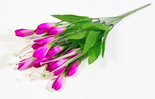 Букет крокусов "Спектр" 7 веток 21 цветок