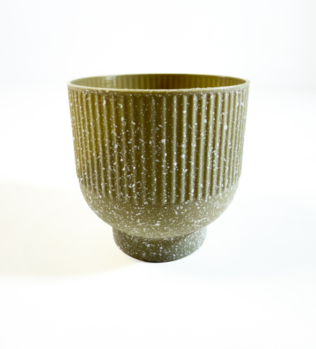 Кашпо "Вельвет" 1 коричневый 0.7L