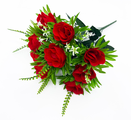 Роза "Первомай" 11 цветков