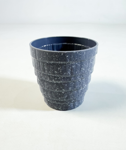 Кашпо "Бархан"  серый 0.28 L