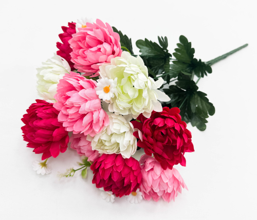 Хризантема "Ириска" 12 цветков