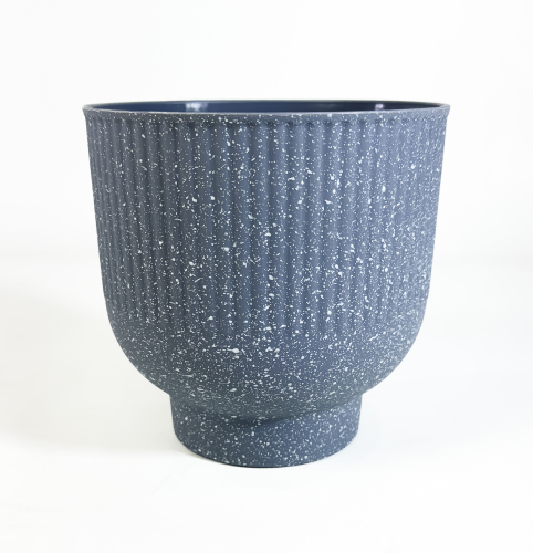 Кашпо "Вельвет" 3 серый 2,6L