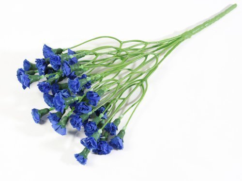 Букет гвоздик "Лель" синий