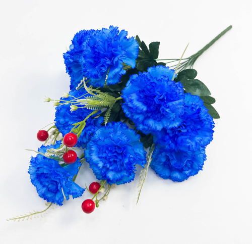 Гвоздика с ягодкой 9 цветков 12 веток