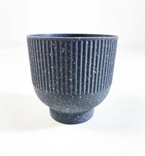 Кашпо "Вельвет" 1 серый 0,7L