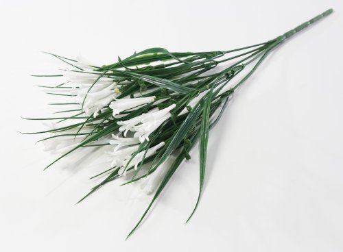 Колокольчик "Патина" белый