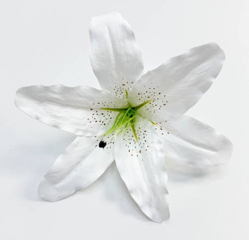 Насадка лилии латекс белая крупная