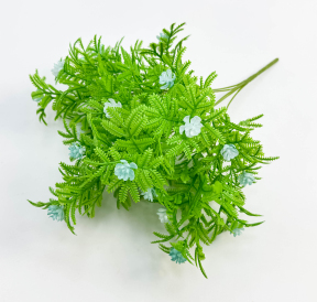 Букет "Катюша" 5 веток голубой
