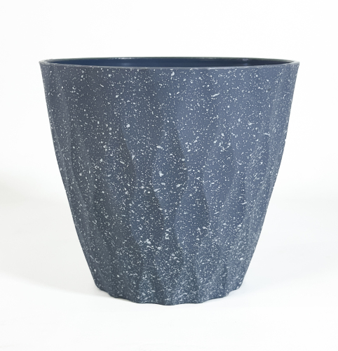 Кашпо "Волна" 3 серый 2.2L