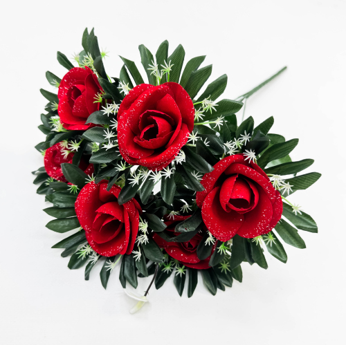 Букет розы с каллами "Ани" 6 цветков