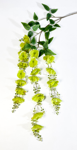 Ампельная декоративная ветка Ожерелье светло-зеленый