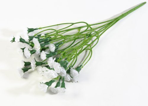 Букет гвоздик "Лель" белый