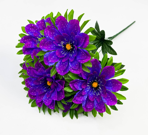 Георгин "Бурлак" 6 цветков