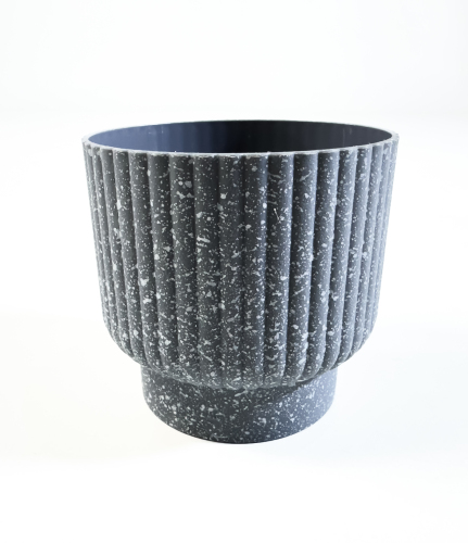 Кашпо "Вельвет"  серый 0,35L