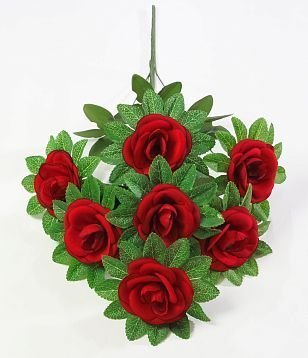 Букет роз "Адмирал" 7 цветков от магазина KALINA являющийся официальным дистрибьютором в России 