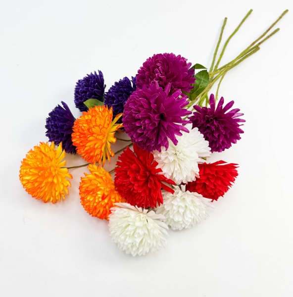 Хризантема 3 цветка 