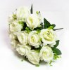 Букет розы Радуга 12 веток 12 цветков