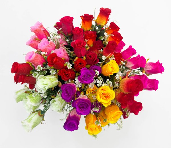 Роза "Капелла" 7 цветков