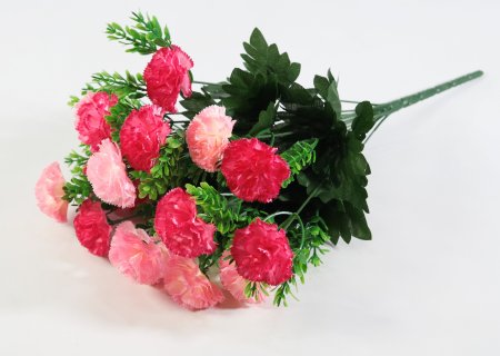 Гвоздика 18 цветков "Ванила"