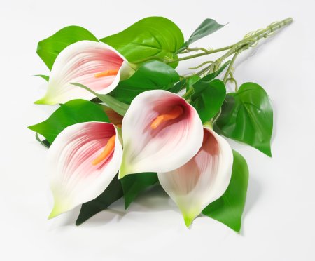 Букет калл из латекса 5 цветков