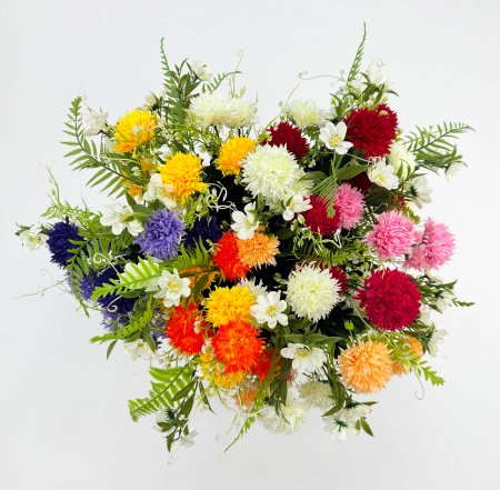 Хризантема "Альбатрос" 10 цветков 3 бутона