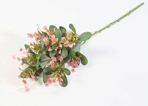 Ветка декоративная "Розовые цветики" от магазина KALINA являющийся официальным дистрибьютором в России 