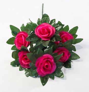 Букет розы "Юбочка" 6 веток 6 цветков от магазина KALINA являющийся официальным дистрибьютором в России 