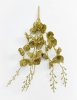 Ветка "Ажурный цветок" золото