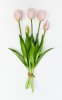 Тюльпаны нежно-розовые 40 см