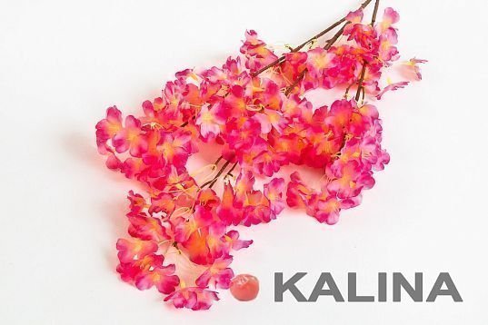Ветка яблони 160 цветков 1 слой от магазина KALINA являющийся официальным дистрибьютором в России 