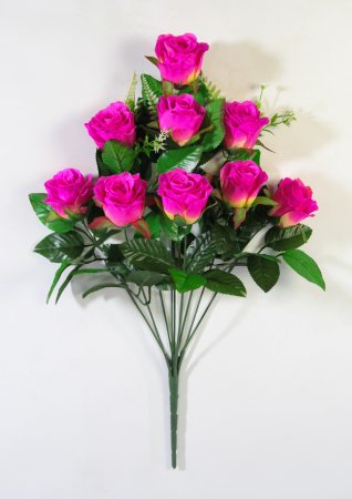 Букет роз Дымка 9 цветков