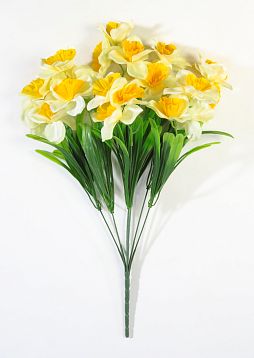 Букет нарцисса "Крона" 21 цветок от магазина KALINA являющийся официальным дистрибьютором в России 