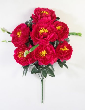 Букет пиона "Сапфир" 7 цветков
