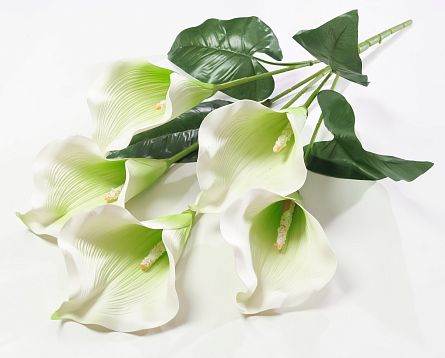 Букет калла 5 цветков от магазина KALINA являющийся официальным дистрибьютором в России 