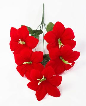Лилия "Красный ковёр" 5 цветков  от магазина KALINA являющийся официальным дистрибьютором в России 
