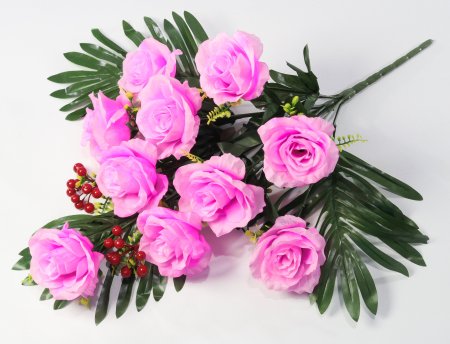 Роза "Можоретта" 10 цветков 12 веток