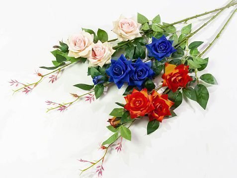 Ветка розы "Беролина" от магазина KALINA являющийся официальным дистрибьютором в России 