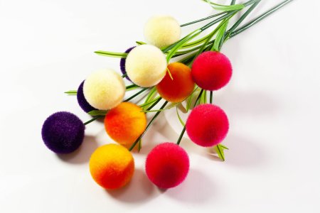 Ветка "Кладофора" 3 шарика