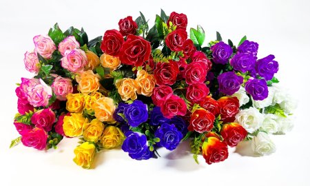 Букет роз "Нефрит" 9 цветков