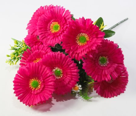 Гербера "Скипетр" 12 веток 9 цветков
