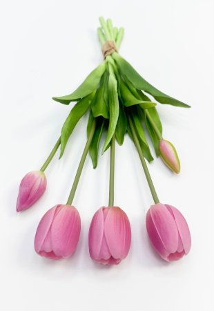 Тюльпаны светло-розовые 40 см