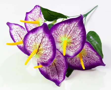 Букет калл разноцветных 7 цветков