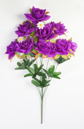 Роза с ромашкой Золушка 9 цветков