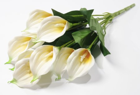 Букет калл из латекса 9 цветков