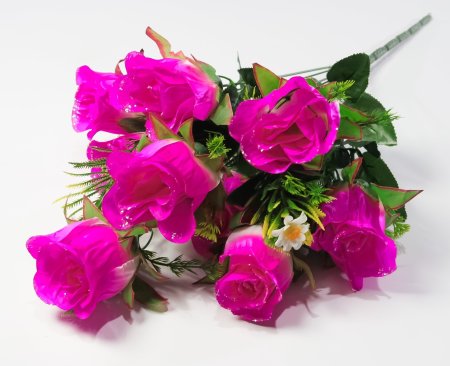 Букет роз "Каскад" 12 веток 9 цветков